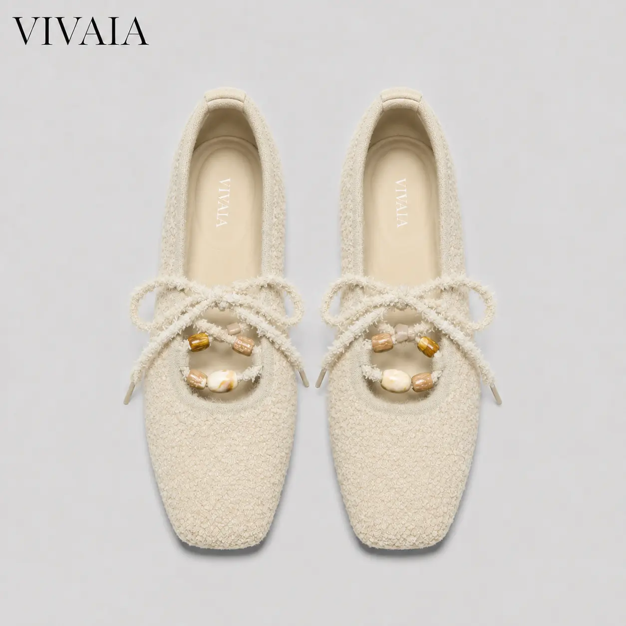 VIVAIA Women’s Square-Toe Lace-Up Mary Jane Flats, Lightweight Foldable Fall Shoes for Women with Arch Support, Back to School Shoes (Miley), Shoe, Walking Shoes tiktokshopbacktoschool,back to school,back to school haul