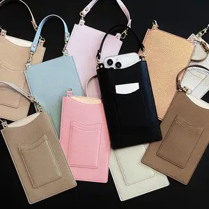 Fashionable Mini Handbag Purse, 1 Count Phone Bag Cell Phone Purse with Credit Card Slots for Women, Phone Accessories for iPhone Samsung Huawei Pixel
