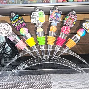 Beaded Wine Stopper for Kitchen Utensils and Gadgets