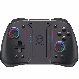 Wireless Bluetooth Control For Nintendo Switch & OLED & Lite Gamepad Controller Gaming Command Mando Game Pad Accessories Wireless Game Controllers Hall effect joystick Console Joystick RGB light macro six axis motion Kit Digital Wireless Controller