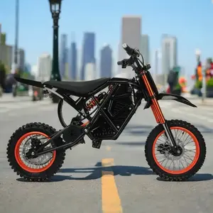 Youth & Adult Electric Bike 3000W Peak Power Mid-Mount Motor 48V 23Ah Battery 38MPH Speed 14''/12'' Wheels 40 Miles Range Manufacturer Warranty Bike with Long Range Dirt