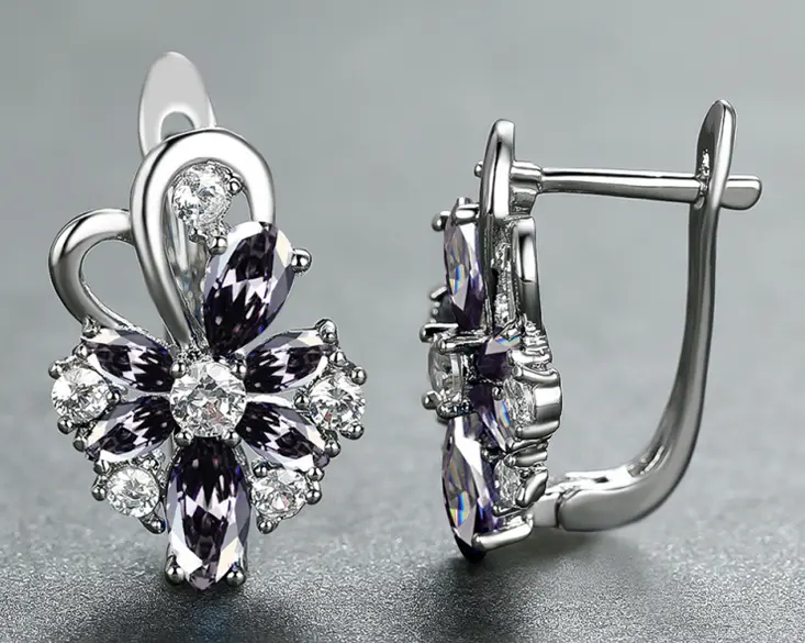 platinum purple diamond