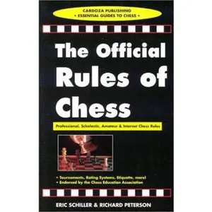 USED-Official Rules of Chess by Eric Schiller (Paperback)