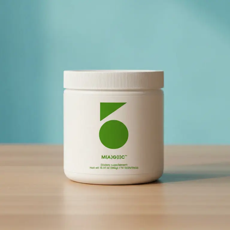 MAGIC Magnesium Supplement, Gluten-Free Lemon-Lime Effervescent Powdered Wellness Drink Mix