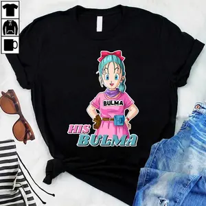 Dragon Ball Bulma And Vegeta Couples Design (His Bulma) T-Shirt