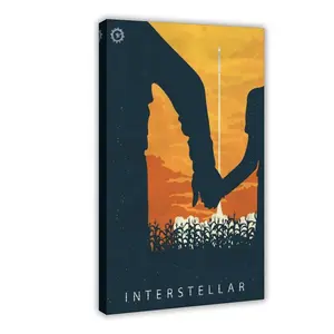 Movie Interstellar Poster 21 bedroom canvas posters, hall wall art, bathroom canvas posters, home poster decoration