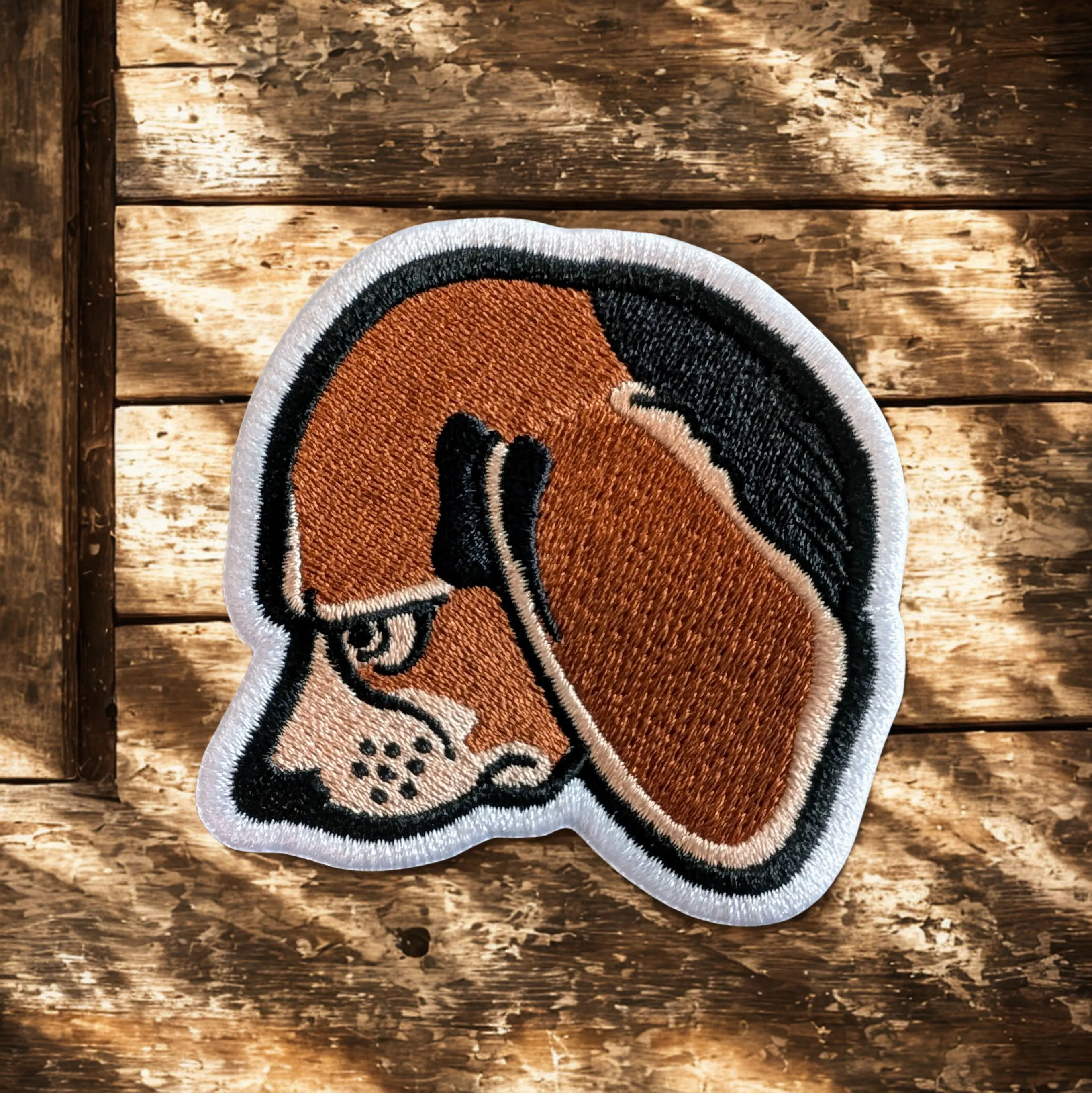 Grumpy Hound Dog Patch