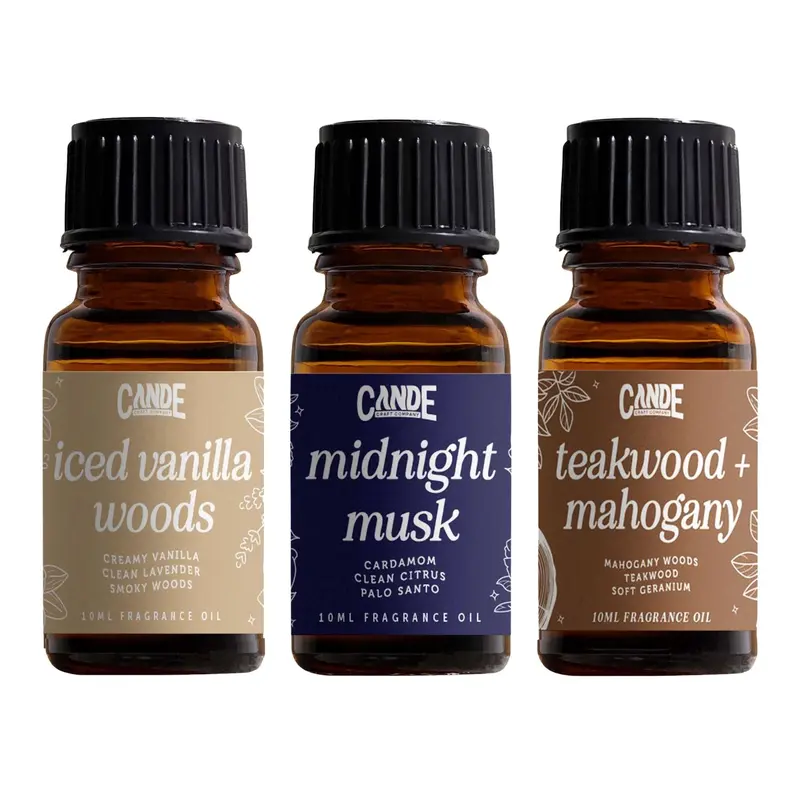 C&E Craft Co. Fragrance Oil for Diffusers - 10ml Scented Oils in 40+ Scents & 3-Pack Sets, Long-Lasting Home Fragrance