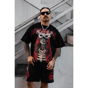 Smoken Reaper Foil Tee Black