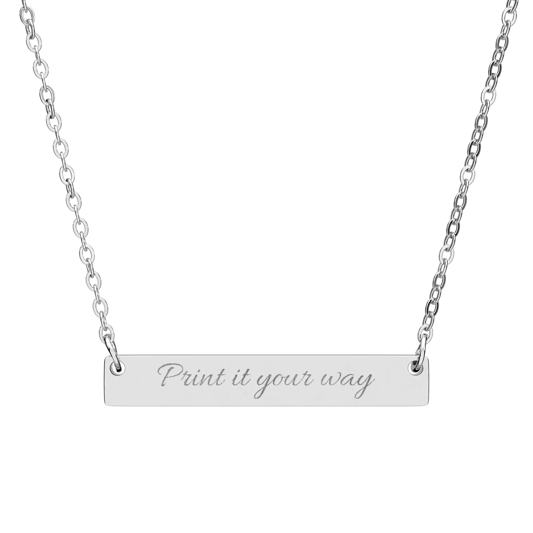 Bar Necklace (Your Design)
