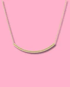 Enewton Gold Bliss Bar Necklace