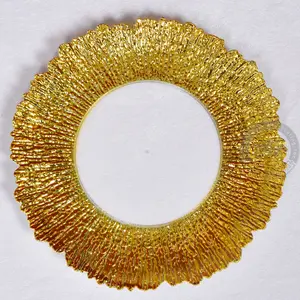 50 Pack | 13″ Round Reef Acrylic Plastic Charger Plates Disposable Lightweight Traditional