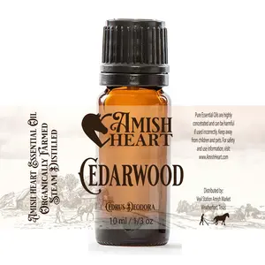 Cedarwood Essential Oil | Amish Heart | Therapeutic Himalayan Cedar