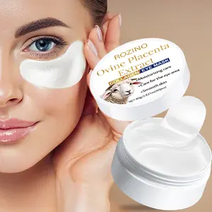ROZINO Ovine Placenta Extract Collagen Eye Mask for Moisturizing Care & Smooth Skin 8g/0.28oz Enhance Your Skincare Routine Effortlessly
