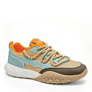 Vintage aesthetic sneakers that SLAP! Perfect for OOTD & streetwear #ColorBlockSneakers #ChunkySneakers #DadSneakers #Y2KFashion #TikTokMadeMeBuyIt #Streetwear #SneakerHead runner athletic shoe anti-slip thick sole big size men board breathable knit