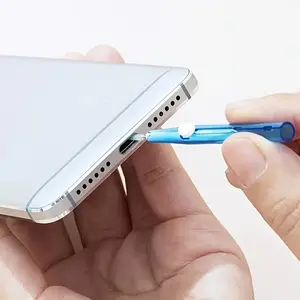 1 Piece Retractable Phone, Earphone & Camera Cleaner - Multi-Functional Device Cleaning Brush with Durable Plastic, Compact & Portable Design for Smartphones, Tablets, Tablets - Easy-Store for on-the-Go Tech