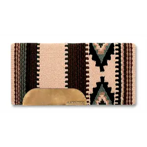 Mayatex Inc. 36"X34" Cowtown Tan and Sage Show Saddle Blanket
