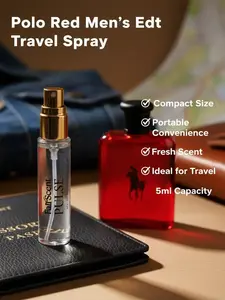 FairScent Pulse - Polo Red Men's EDT Travel Spray - 5ml/0.17oz
