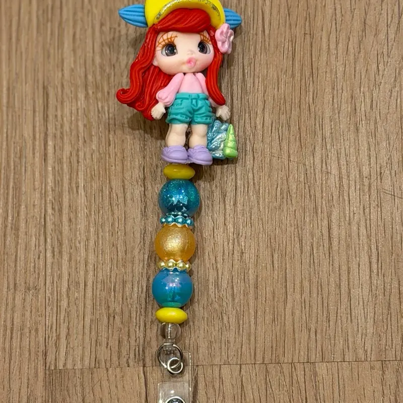 Adorable Mermaid Badge Reel