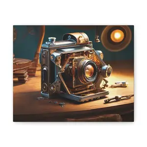 Vintage Camera Canvas