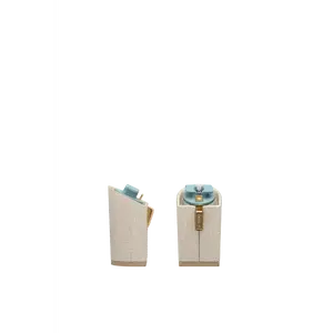 Block Heel Kit 4 Ivory Linen