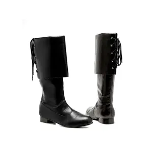Black Pirate Boots