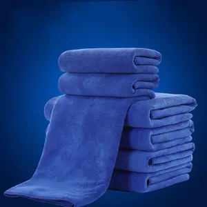 Large thickened absorbent car wash towel high microfiber car towel household cleaning cloth housekeeping cleaning hair towel