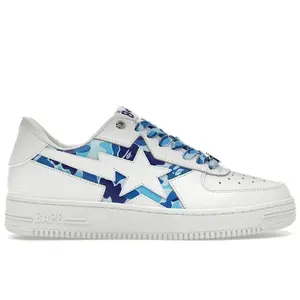 BAPE Men's A Bathing Ape Bape Sta Icon ABC Camo Blue, from StockX
