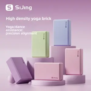 Cozy Lounge & Urban Streetwear Kids Yoga Blocks - Premium High-Density EVA Foam for Safe Stretching & Ballet Training, Non-Toxic Eco-Friendly Children's Fitness Gift