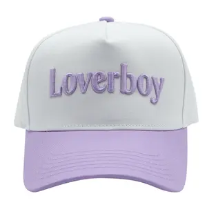 Loverboy Classic Hat - Lilac/White