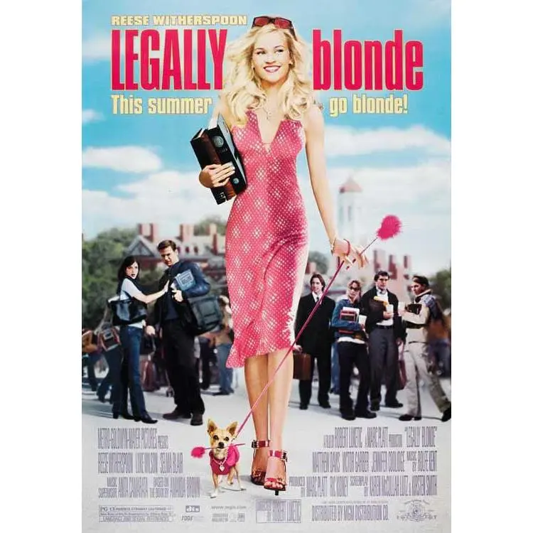 Legally Blonde Movie Poster Print (11 x 17)