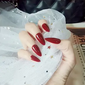 Best-selling detachable fake nails in physical stores, includes tool kit, ready-to-wear nails, wholesale, cross-border exquisite Summer Nails Press on Nails Colorful French Tip False Nails Acrylic Nails for Women