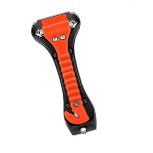 Car Window Breaker Seatbelt Cutter, Heavy Carbon Steel Glass Breaker Car Safety Hammer Emergency Escape Tool, Auto Rescue Life Saving Survival Kit For Car