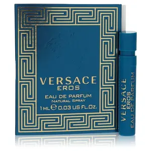 Versace Eros for Men Eau de Parfum Spray, 0.03 Ounce