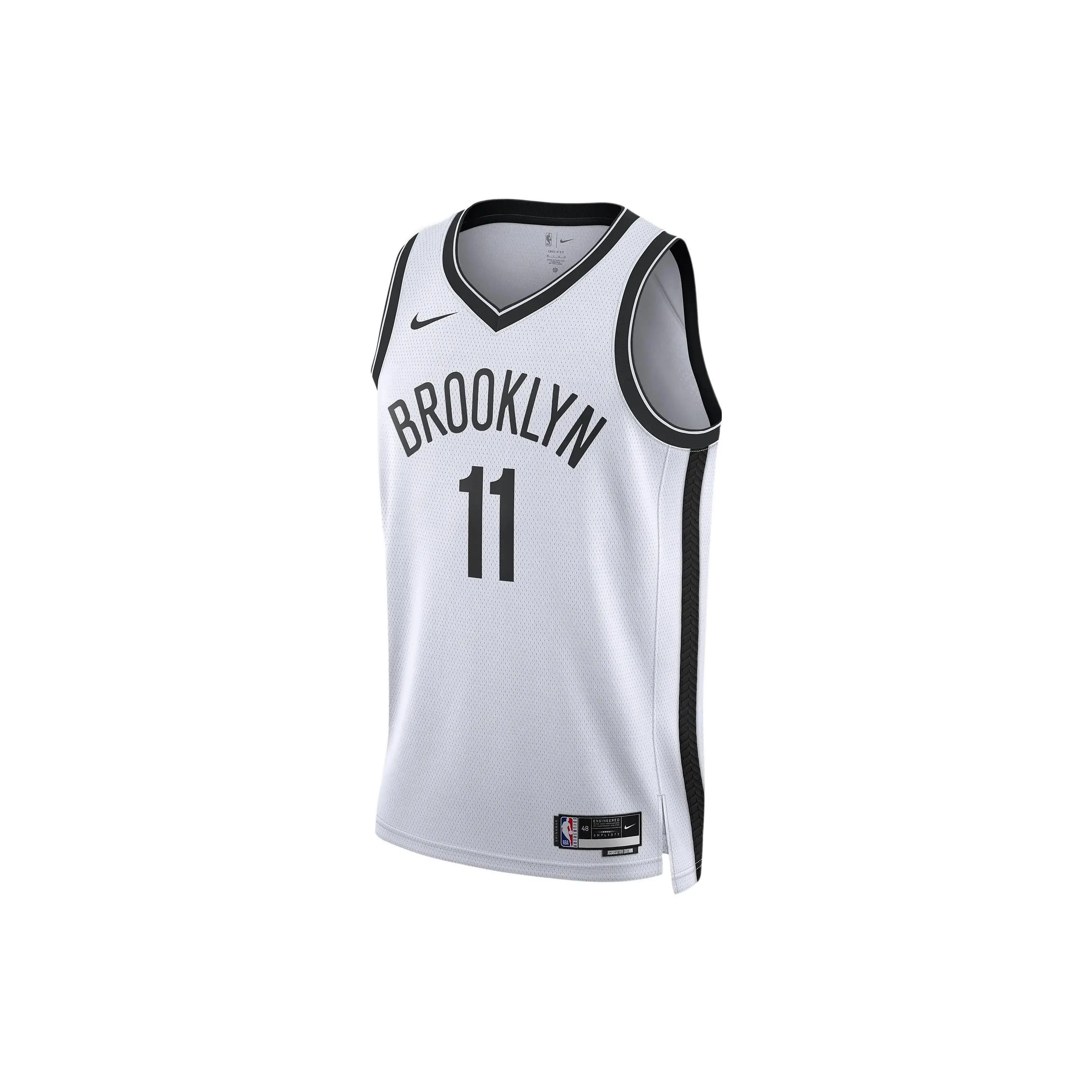 Nike Nba Brooklyn Nets Kyrie Irving Association Edition 2023 24 Jersey Men's White DN2069-100