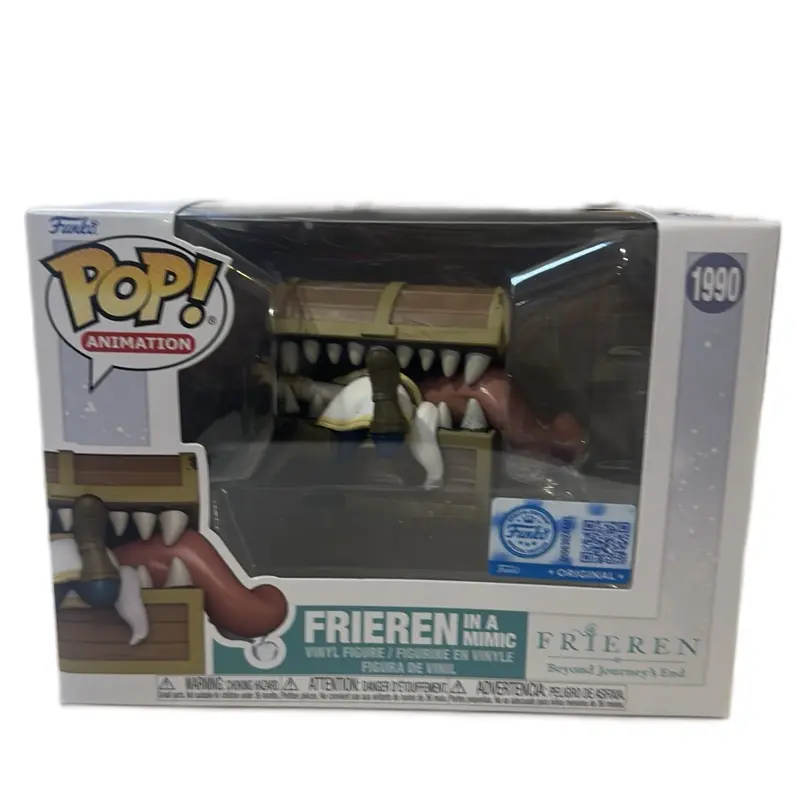 Funko Pop Vinyl Figurine - Frieren in a Mimic, Authentic Collectible Anime Action Figure, Statues & Bobbleheads, TV/Movie Character for Fans