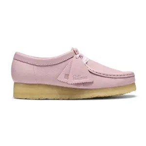 Clarks Wallabee Lo - 26185627 - Baby Pink Leather (WOMEN'S)