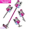 Kids Cleaning Playset - PVC-Free Plastic Kids Toy with Real-Suction Fun, 4 Cleaning Heads, Extension Tube, Lights & Sounds Fun, Interactive Pretend Play for 3-5+ Year Toddlers, Holiday/Birthday Gifts