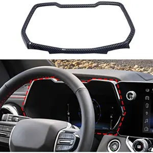 for Chevrolet Colorado/GMC Canyon 2023 2024 2025 Accessiores Center Console Dashboard Panel Cover Trim ABS Carbon Fiber Style