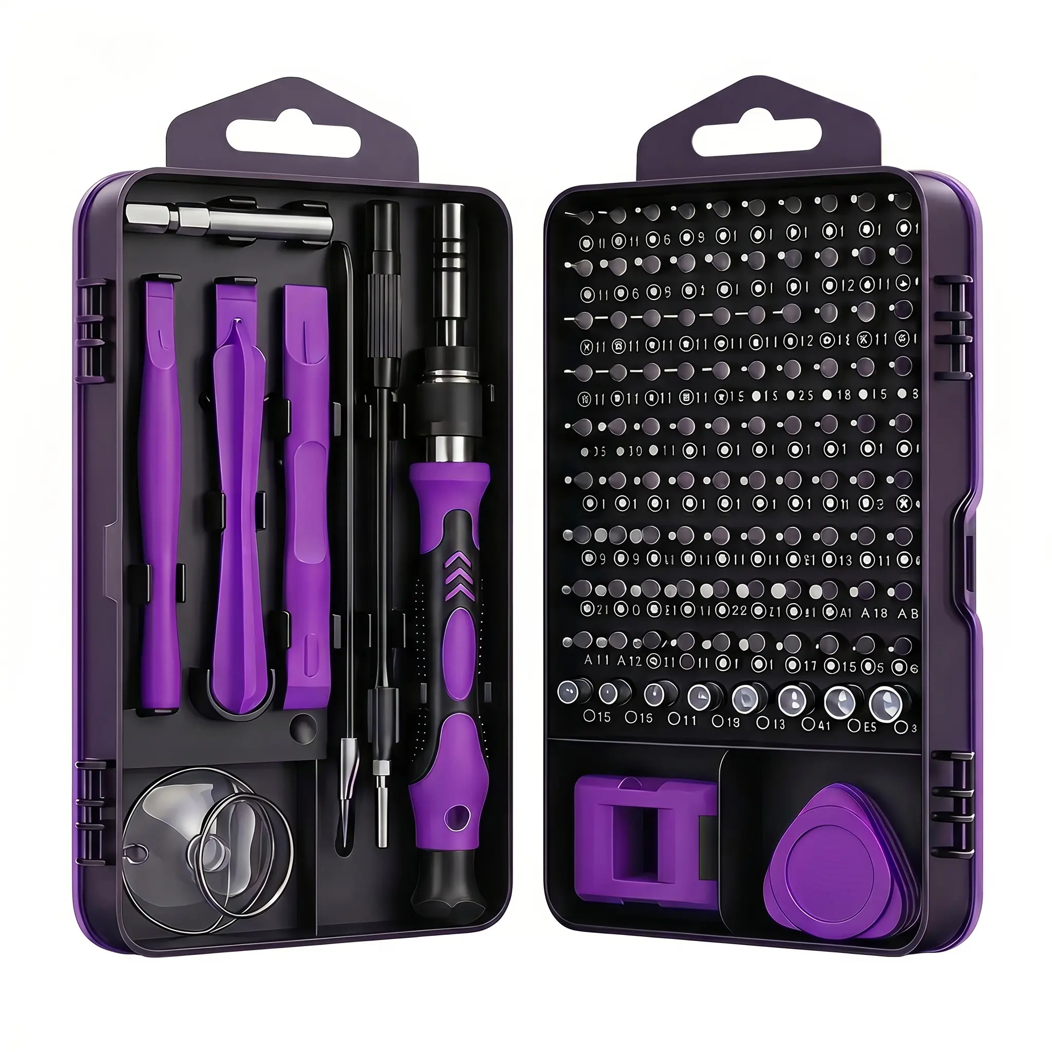 115 In 1 Screwdriver Set Magnetic Precision Repair Tools Kit Portable Anti-slip Handle Alloy Steel Bits For Phone Laptop Game Console Watch Home Electronic DIY Maintenance Hand Tools-YYA