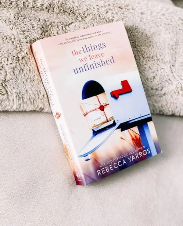 The Things We Leave Unfinished Modern Romance Novel by Rebecca Yarros (Paperback), Romance Books
