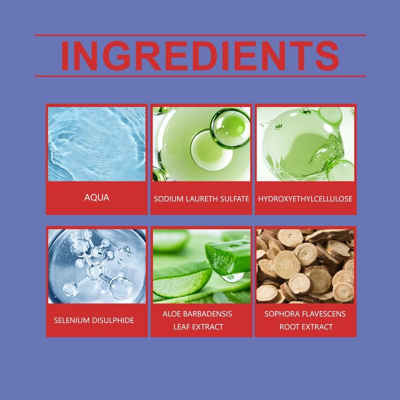 Selenium Disulfide Hair Care Shampoo 120ML - Oil Control Refreshing Anti-Dandruff Anti-Itch Scalp Cleansing Formula for Any Hair Type - Conditioner