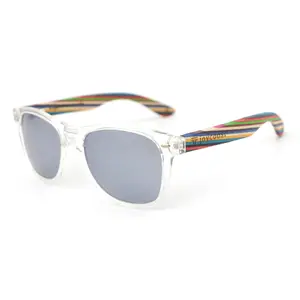 Funky Stained Bamboo Wooden Sunglasses | Eco-Friendly | Joycoast