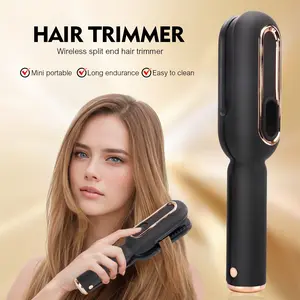 New USB Rechargeable Wireless Hair Trimmer, Automatic Split End Trimming, Compact and Lightweight Portable Fast Charging, Ideal Gift Choice