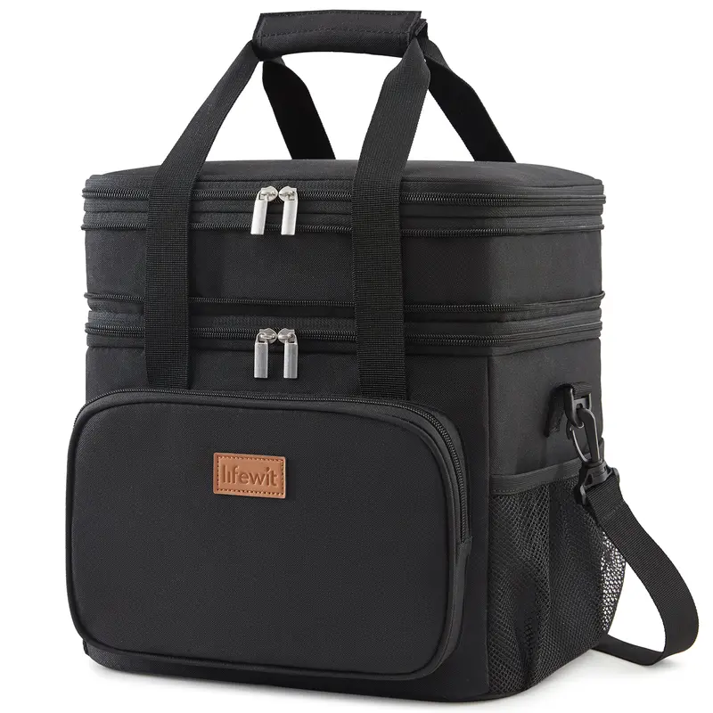 Lifewit Expandable Insulated Lunch Tote Cooler - Durable Lunch Bags, Leakproof, Easy-Carry Soft Cooler Bags, Hand Washable, Work/Camping Use, 12L/16L/21L Tote, TikTokShopBackToSchool