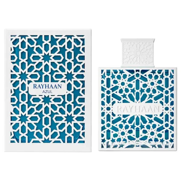 Rayhaan Azul Eau de Parfum Spray for Unisex 3.4 Ounce