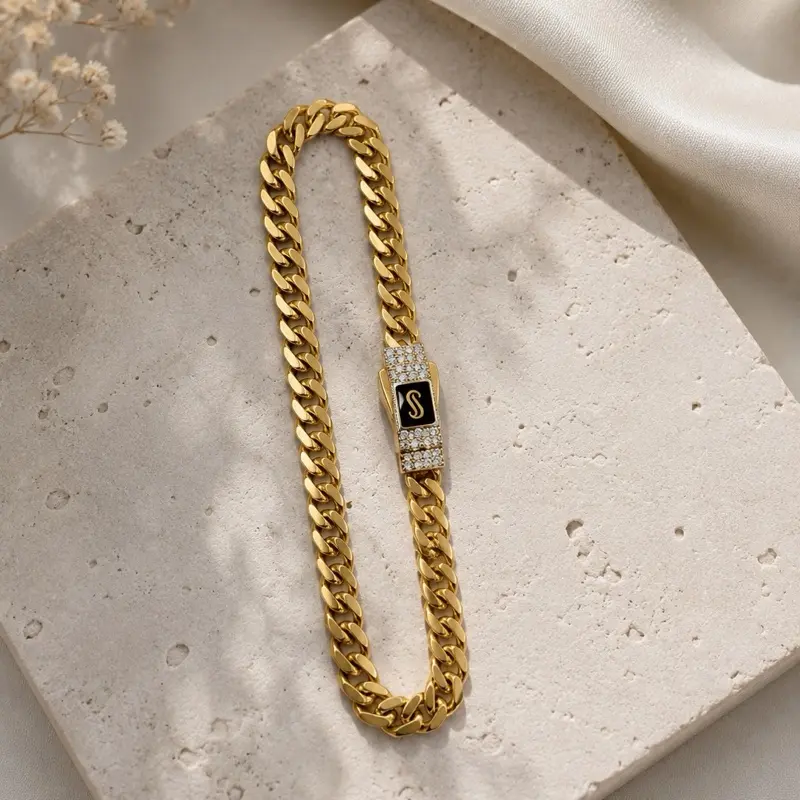 10k bracelet 4mm size 6 with certificate