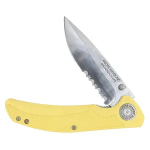 Moore Maker Serrated Lockback Clip Knife 4 1/2"