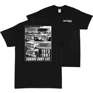 Square Body T-Shirt 100%cotton Squarebody Truck Shirt, C10 Tee, Classic Truck Car Enthusiasts