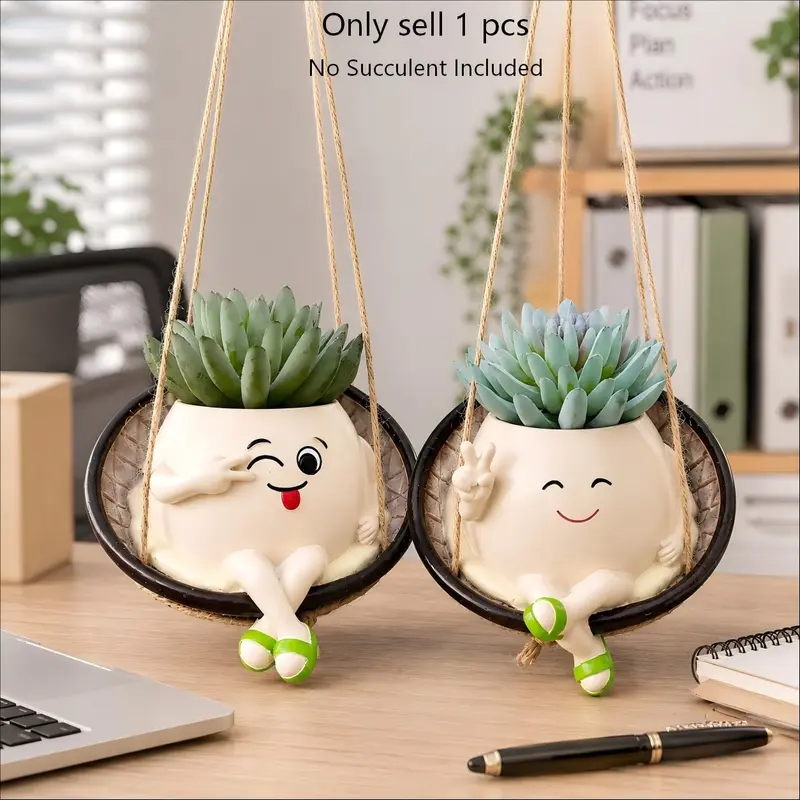 hanging succulent pots - TikTok Shop